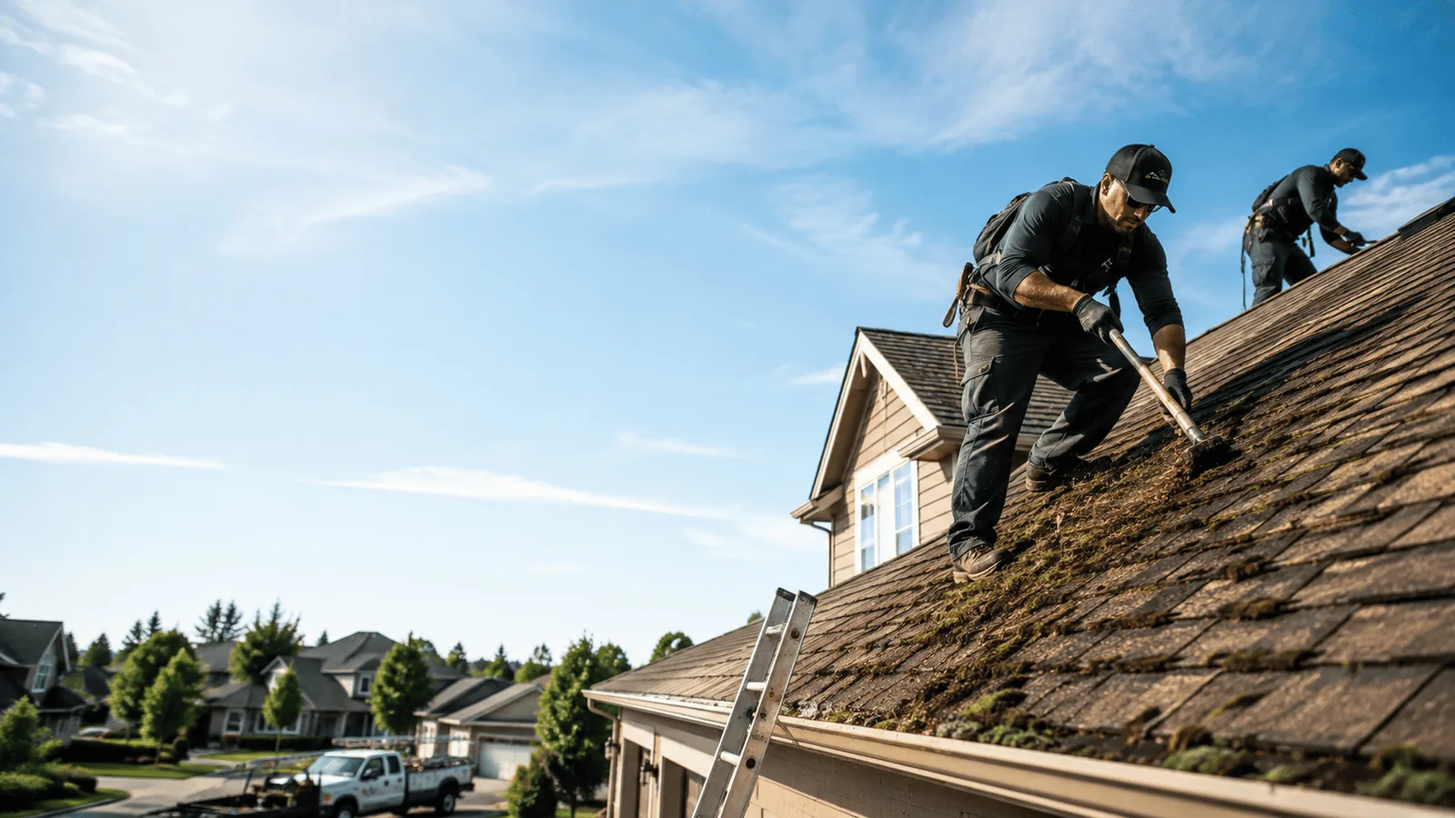 Roof Moss Removal in Basin, WY near me